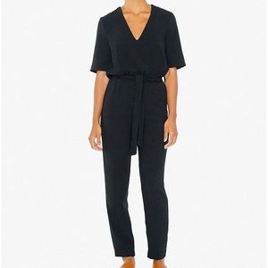 American Apparel crepe jumpsuit